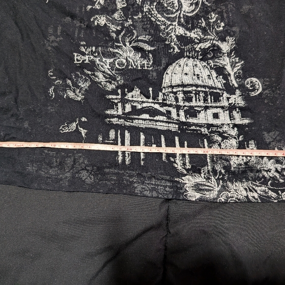 Black Graphic Rome T-Shirt - Picture 4 of 6